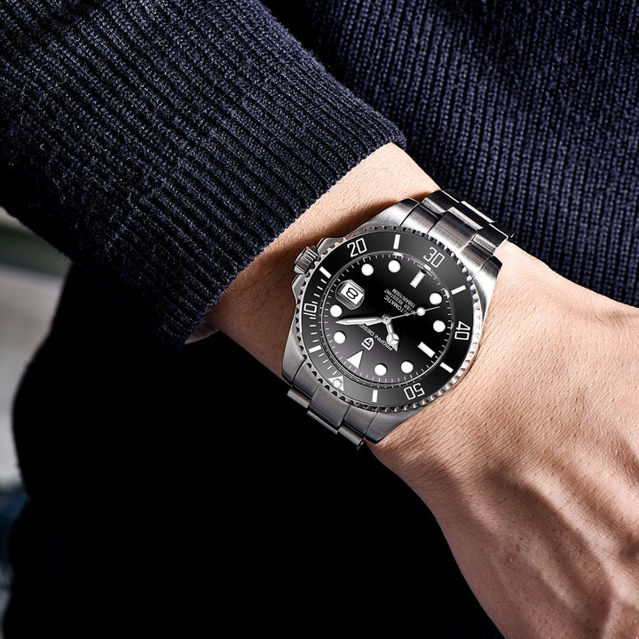 Pagani Design PD-1639 Automatisk Dykkerklokke Svart