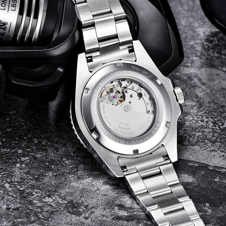 Pagani Design PD-1639 Automatisk Dykkerklokke Blå