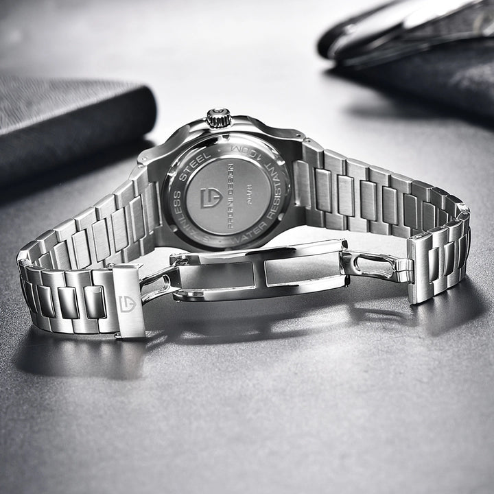 Pagani Design PD-1728 Automatisk Sportsklokke Herreur Hvit