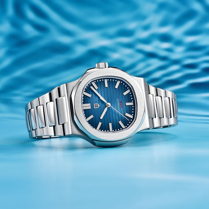 Pagani Design PD-1728 Automatisk Sportsklokke Herreur Blå