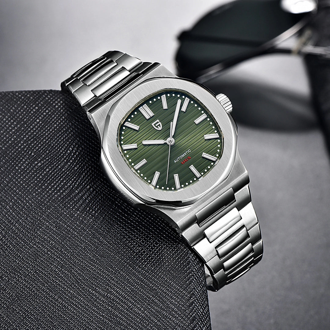 Pagani Design PD-1728 Automatisk Sportsklokke Herreur Grønn