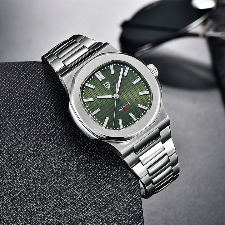 Pagani Design PD-1728 Automatisk Sportsklokke Herreur Grønn