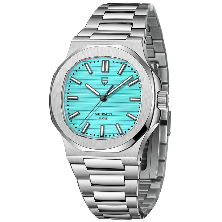 Pagani Design PD-1728 Automatisk Sportsklokke Herreur Tiffany Blå